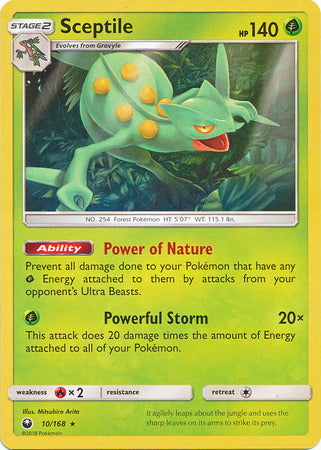 Sceptile 10/168-Kantocards