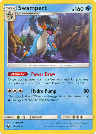 Swampert 35/168-Kantocards