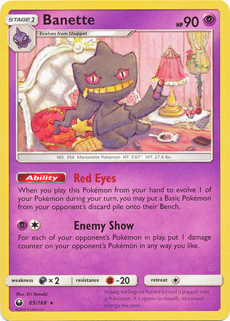 Banette 65/168-Kantocards