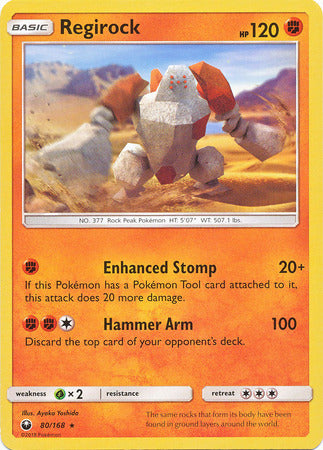 Regirock 80/168-Kantocards