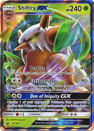 Shiftry GX 14/168-Kantocards