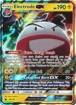 Electrode GX 48/168-Kantocards
