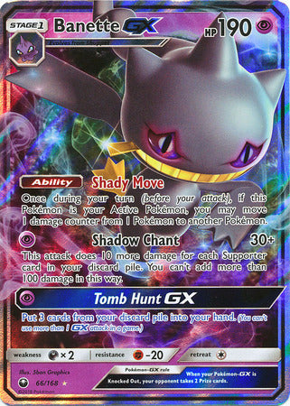 Banette GX 66/168-Kantocards