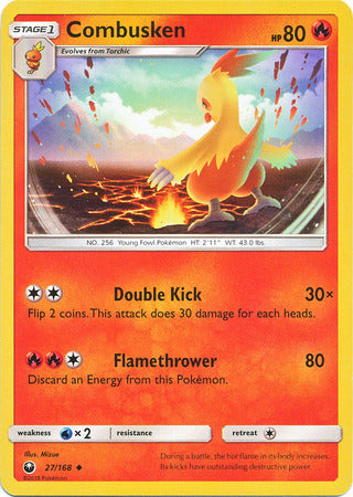 Combusken 27/168-Kantocards