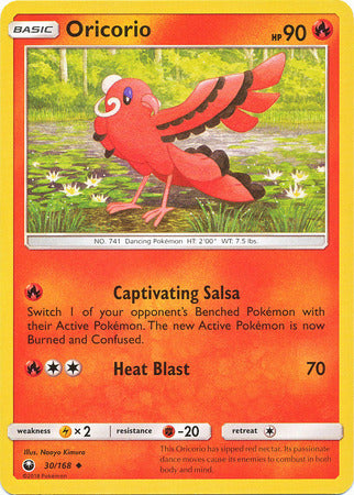Oricorio 30/168-Kantocards