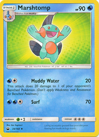 Marshtomp 34/168-Kantocards
