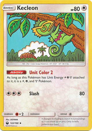 Kecleon 122/168-Kantocards