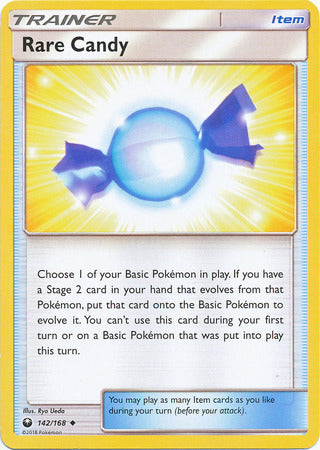 Rare Candy 142/168-Kantocards