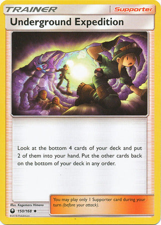 Underground Expedition 150/168-Kantocards