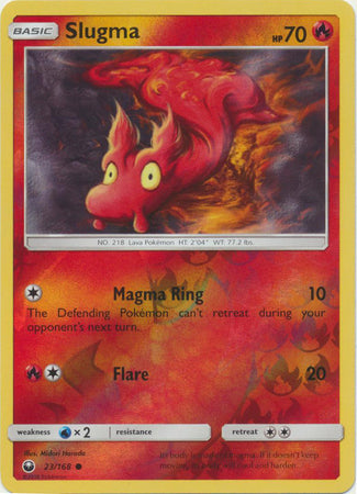 Slugma 23/168 - Reverse Holo-Kantocards