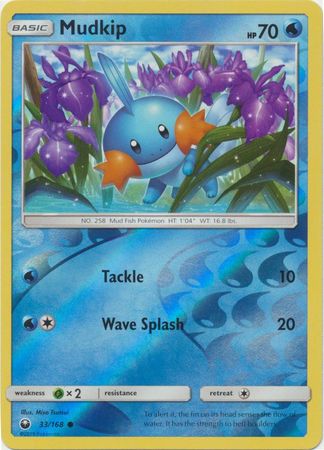 Mudkip 33/168 - Reverse Holo-Kantocards