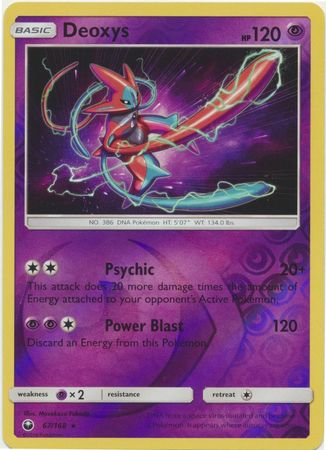 Deoxys 67/168 - Reverse Holo-Kantocards