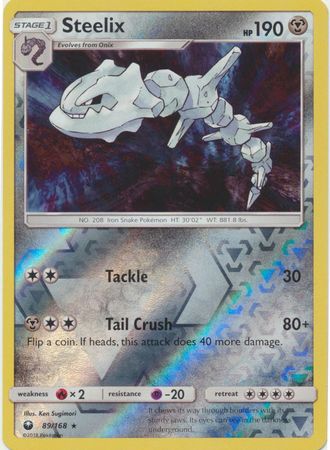 Steelix 89/168 - Reverse Holo-Kantocards