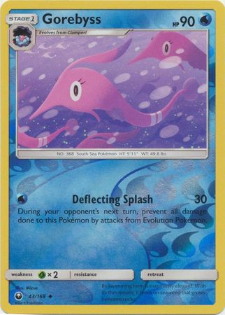 Gorebyss 43/168 - Reverse Holo-Kantocards