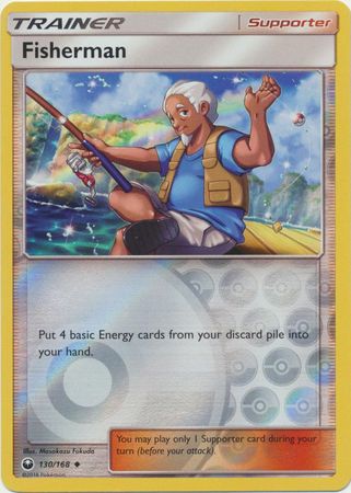 Fisherman 130/168 - Reverse Holo-Kantocards