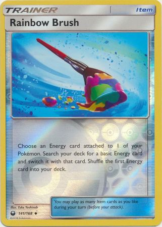 Rainbow Brush 141/168 - Reverse Holo-Kantocards