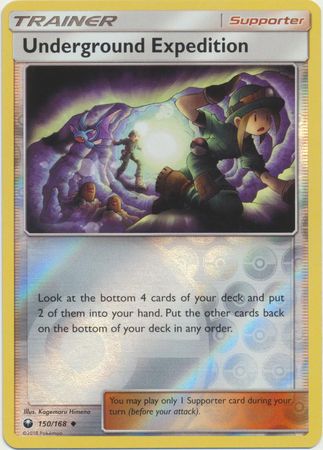 Underground Expedition 150/168 - Reverse Holo-Kantocards