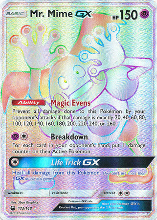 Mr. Mime GX 173/168-Kantocards