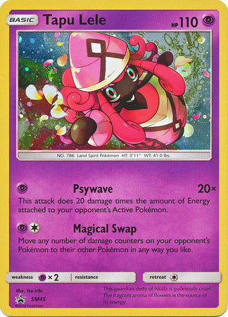 Tapu Lele SM45-Kantocards