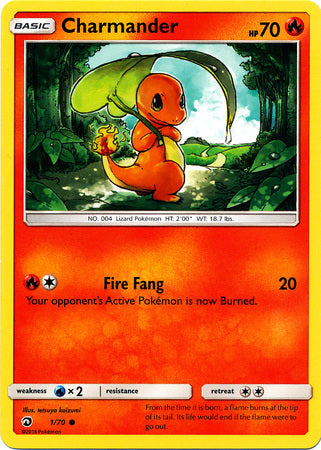 Charmander 1/70-Kantocards