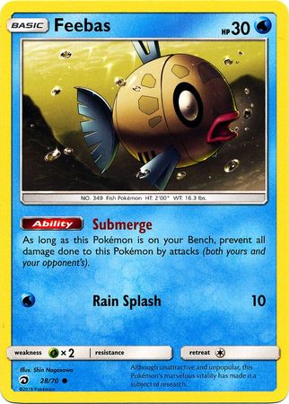 Feebas 28/70-Kantocards