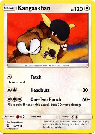 Kangaskhan 55/70-Kantocards