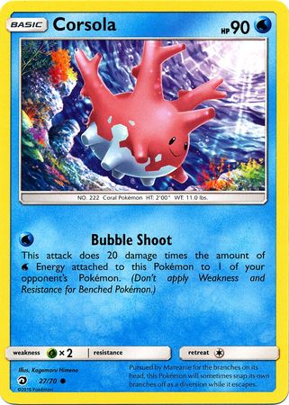 Corsola 27/70-Kantocards