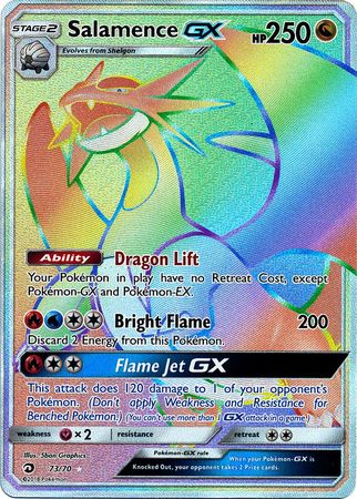 Salamence GX 73/70-Kantocards