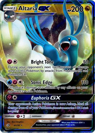 Altaria GX 41/70-Kantocards