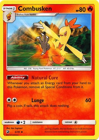 Combusken 5/70-Kantocards