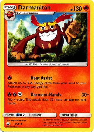 Darmanitan 9/70-Kantocards