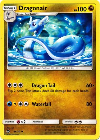 Dragonair 36/70-Kantocards