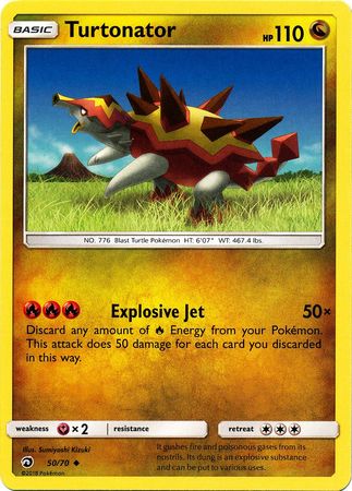 Turtonator 50/70-Kantocards