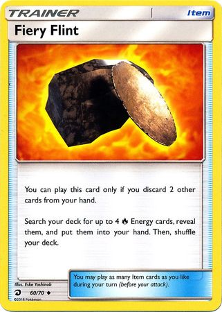 Fiery Flint 60/70-Kantocards
