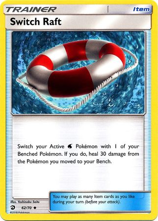 Switch Raft 62/70-Kantocards