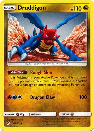 Druddigon 45/70-Kantocards