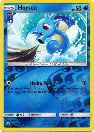 Horsea 16/70 - Reverse Holo-Kantocards