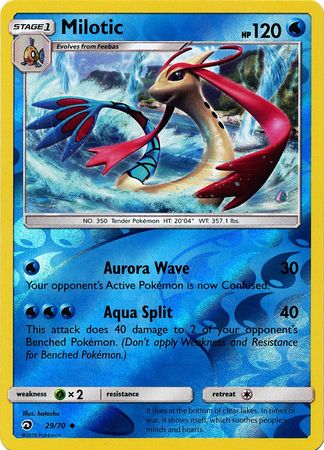 Milotic 29/70 - Reverse Holo-Kantocards