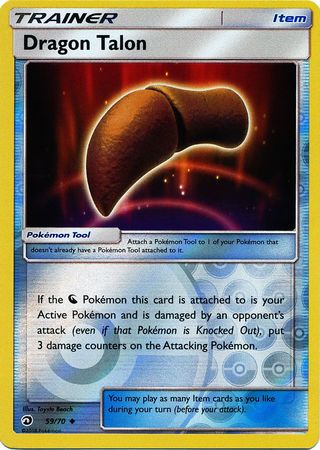 Dragon Talon 59/70 - Reverse Holo-Kantocards