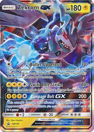 Zekrom GX SM138-Kantocards