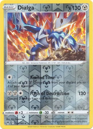 Dialga 121/185 - Reverse Holo-Kantocards