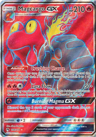 Magcargo GX 198/214-Kantocards