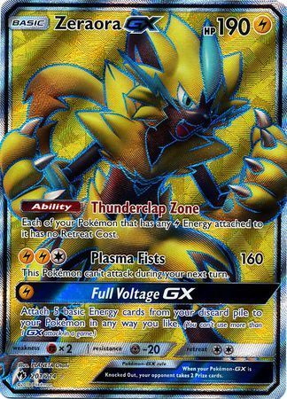 Zeraora GX 201/214-Kantocards