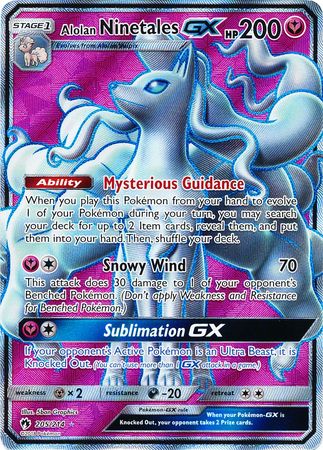 Alolan Ninetales GX 205/214-Kantocards