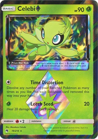 Celebi Prism Star 19/214-Kantocards