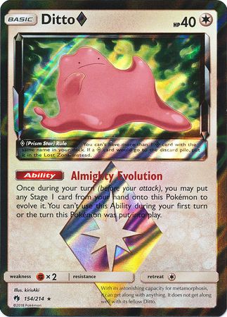 Ditto Prism Star 154/214-Kantocards