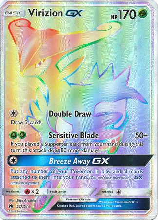 Virizion GX 217/214-Kantocards