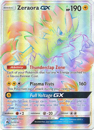Zeraora GX 221/214-Kantocards