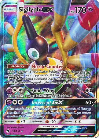 Sigilyph GX 98/214-Kantocards