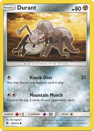 Durant 128/214-Kantocards
